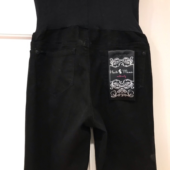 Black maternity dress pants - Picture 2 of 2